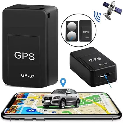 Mini GPS Tracking Device GF07 - Magnetic Vehicle Locator with Anti-Lost Alarm and Mobile App Integration