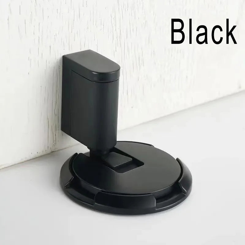 Heavy-Duty Windproof Indoor Door Stopper with Screws - No Drilling Required, Mechanical Design for Secure Door Positioning