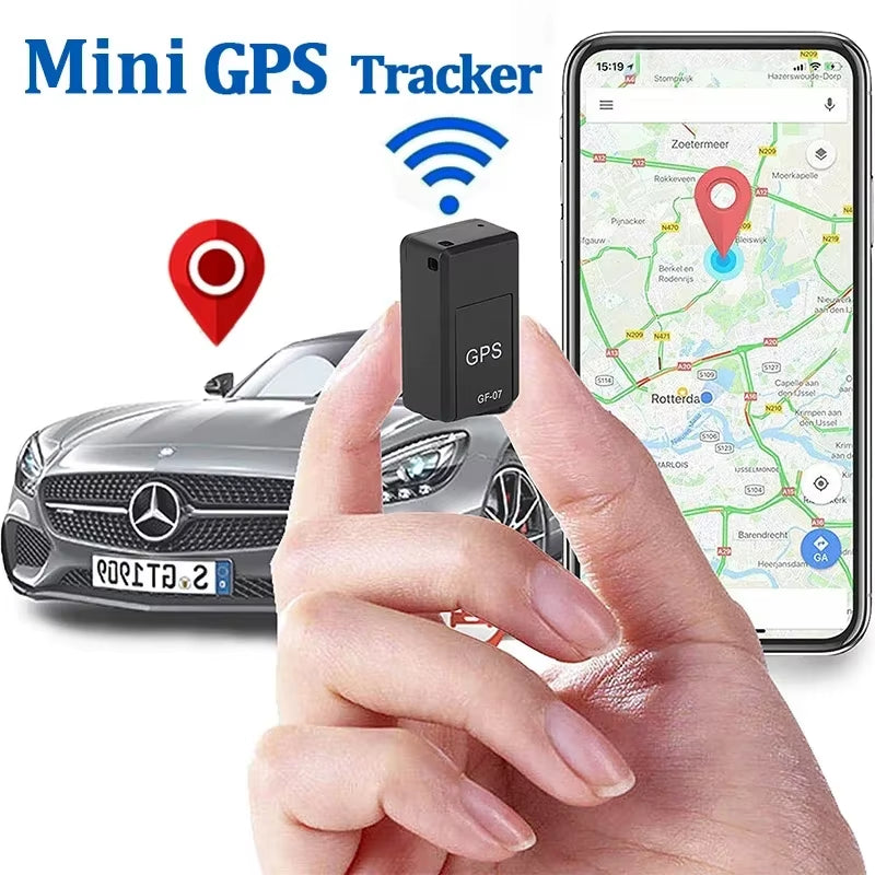 Mini GPS Tracking Device GF07 - Magnetic Vehicle Locator with Anti-Lost Alarm and Mobile App Integration