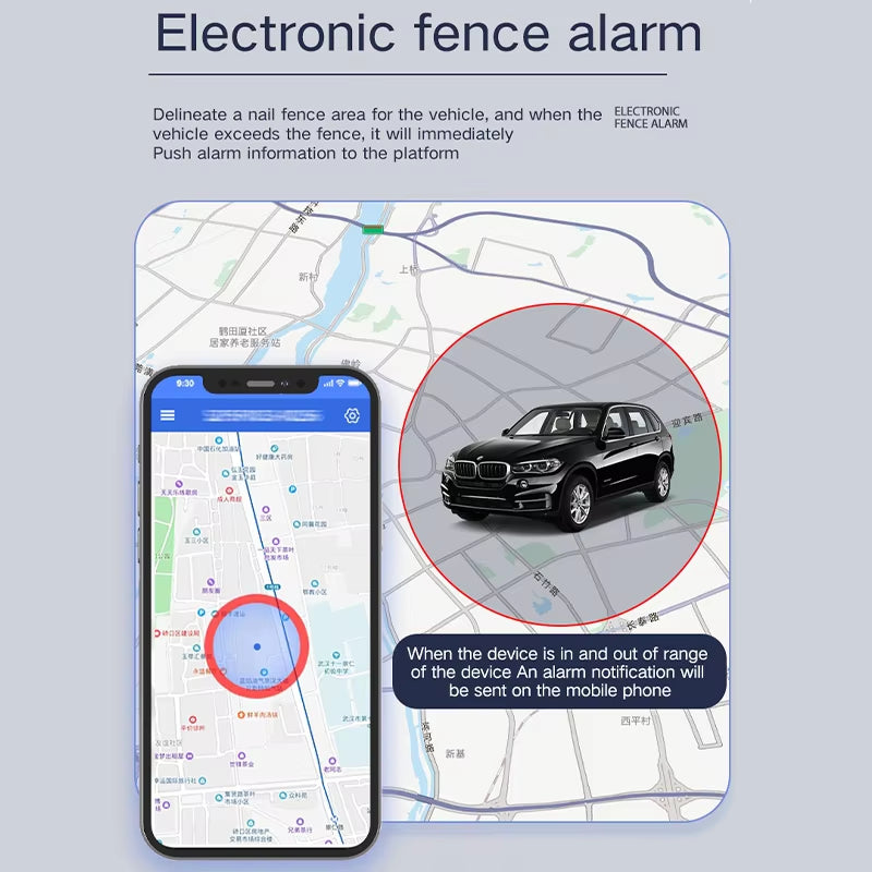 Mini GPS Tracking Device GF07 - Magnetic Vehicle Locator with Anti-Lost Alarm and Mobile App Integration
